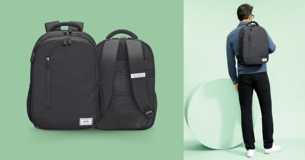 Solo Re:Define Laptop Backpack: The Ultimate Eco-Conscious Choice for Tech-Savvy Commuters