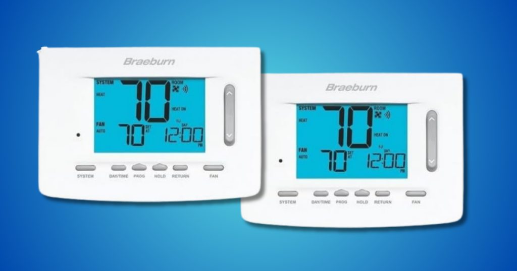 Braeburn 7305 Universal Smart Wi-Fi Programmable Thermostat